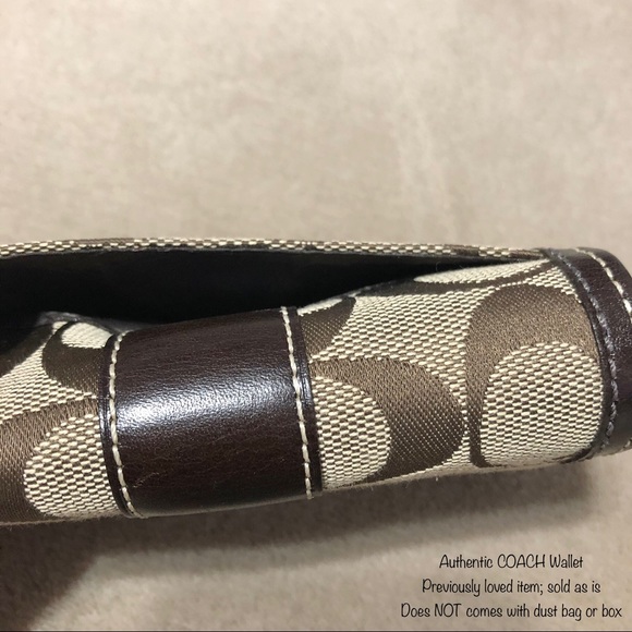 Wallet: COACH Wallet, Brown ๐ Bundle Me! - Picture 5 of 5